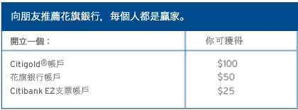 When Citibank customers refer, everyone can win.